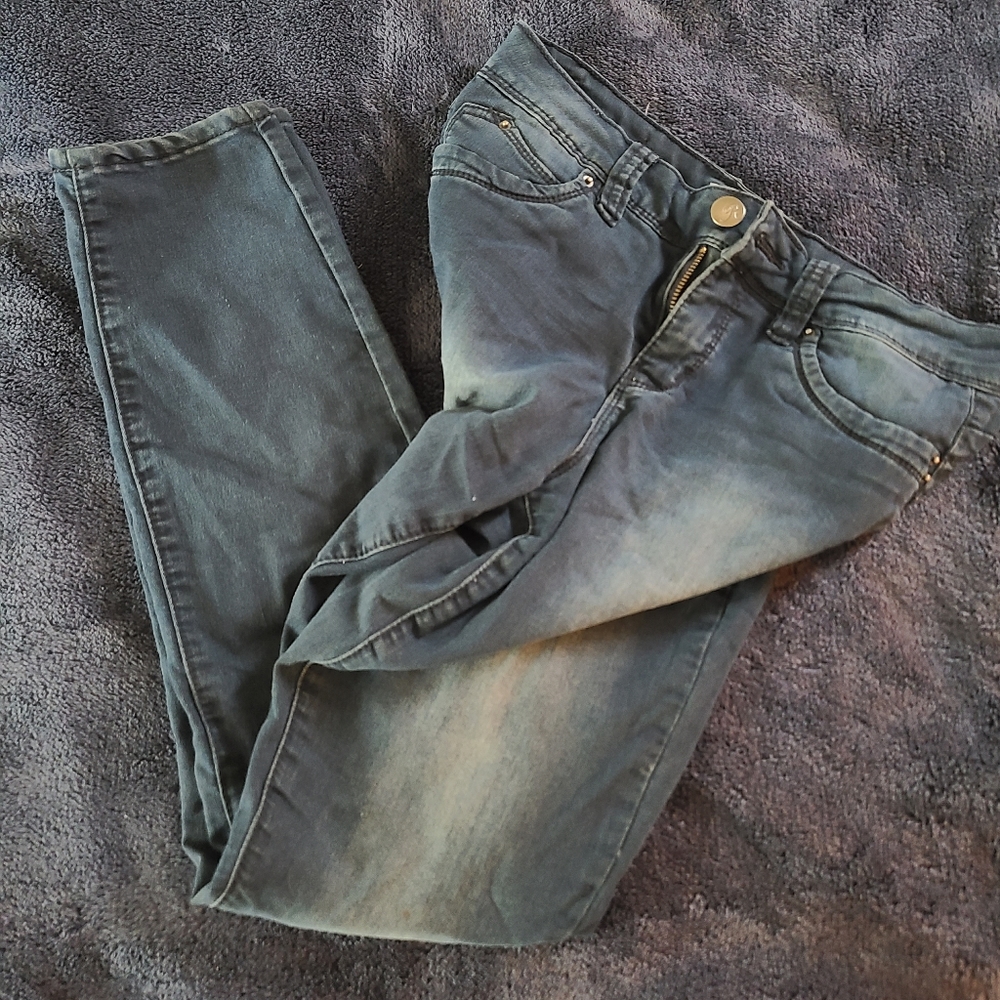 Royalty For Me Skinny Faded Jeans Size 6